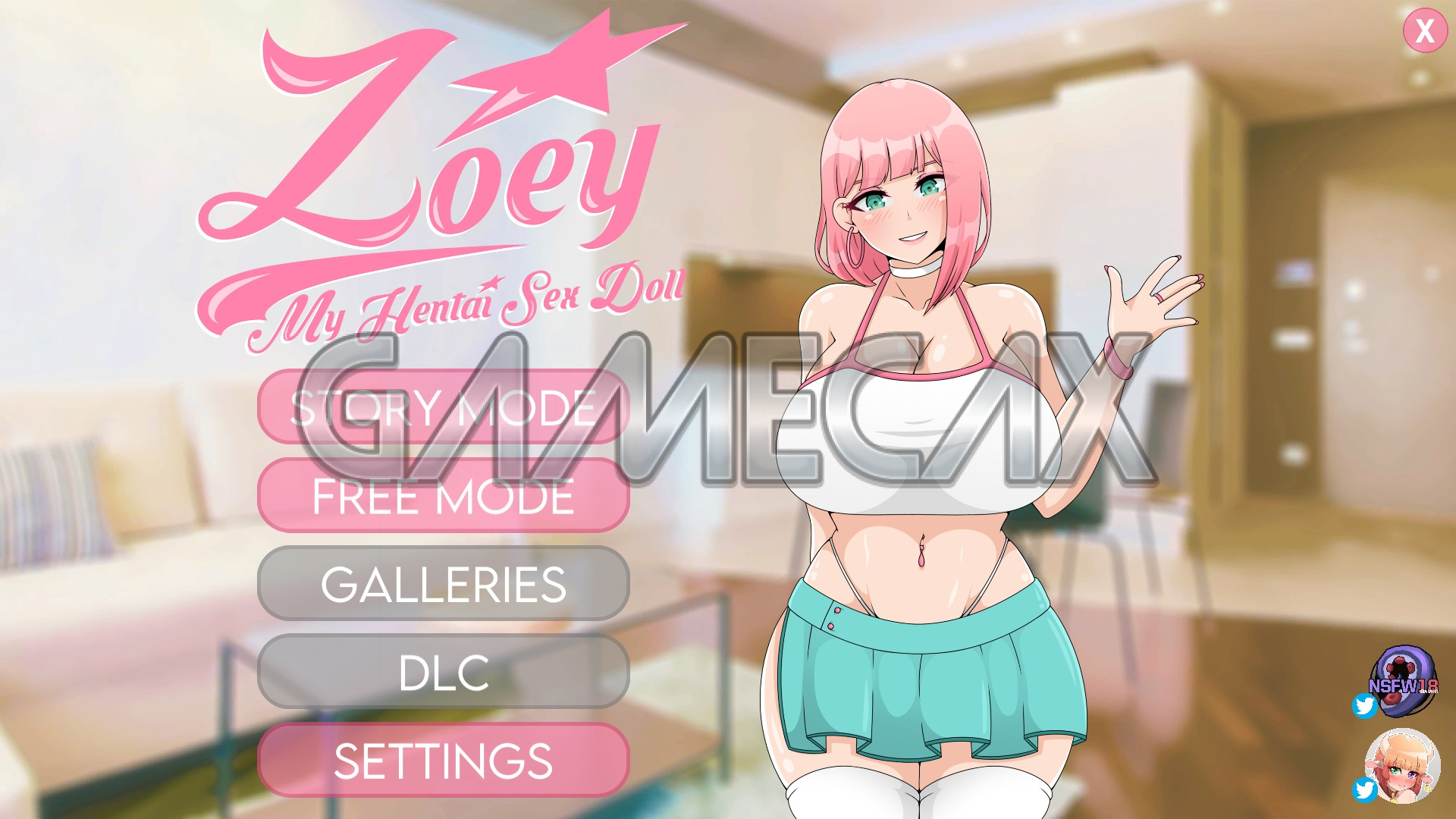 Hentai Sex Dolls - Zoey: My Hentai Sex Doll [v1.1] â‹† Gamecax